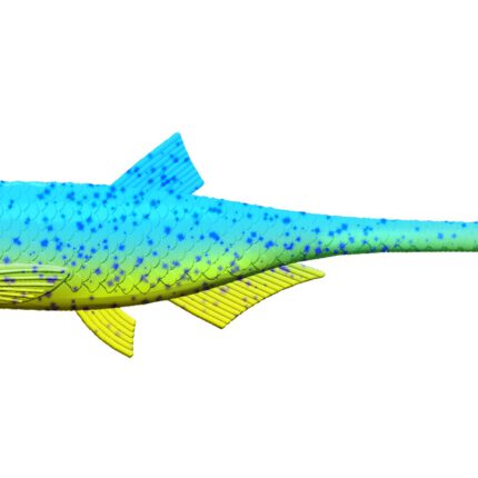 Libra Lures - Bleak - Slug Tail - 127 Lime Chartreuse Blue.jpg