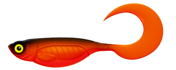 Libra Lures - Embrion Twist Tail - 011 Hot Orange.png