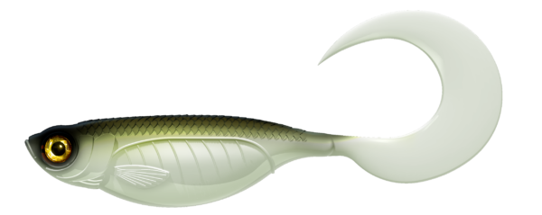 Libra Lures - Embrion Twist Tail - 031 Olive Whitefish.png
